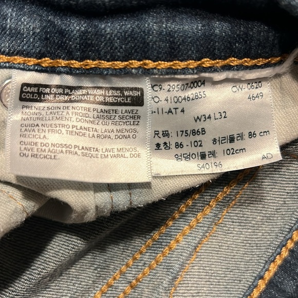 Levi’s Jeans 502 34x32 - Picture 3 of 3